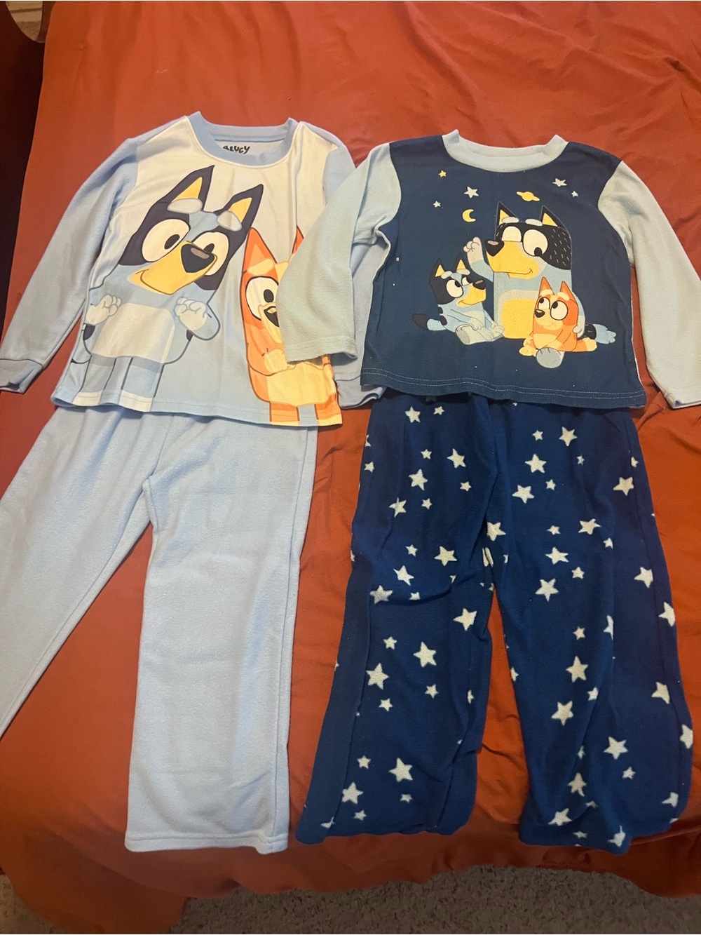 Bluey kids pajama size 4/5